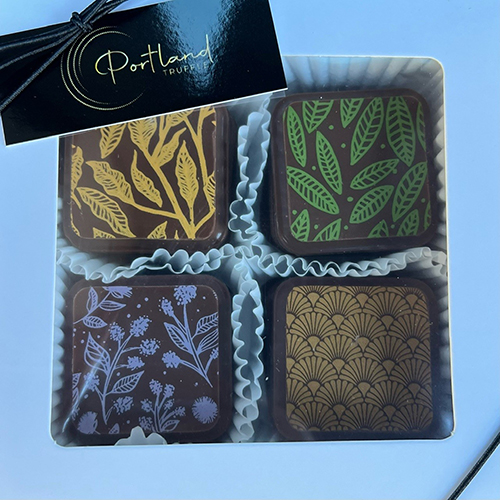 Chocolate Tiles from Portland Truffle